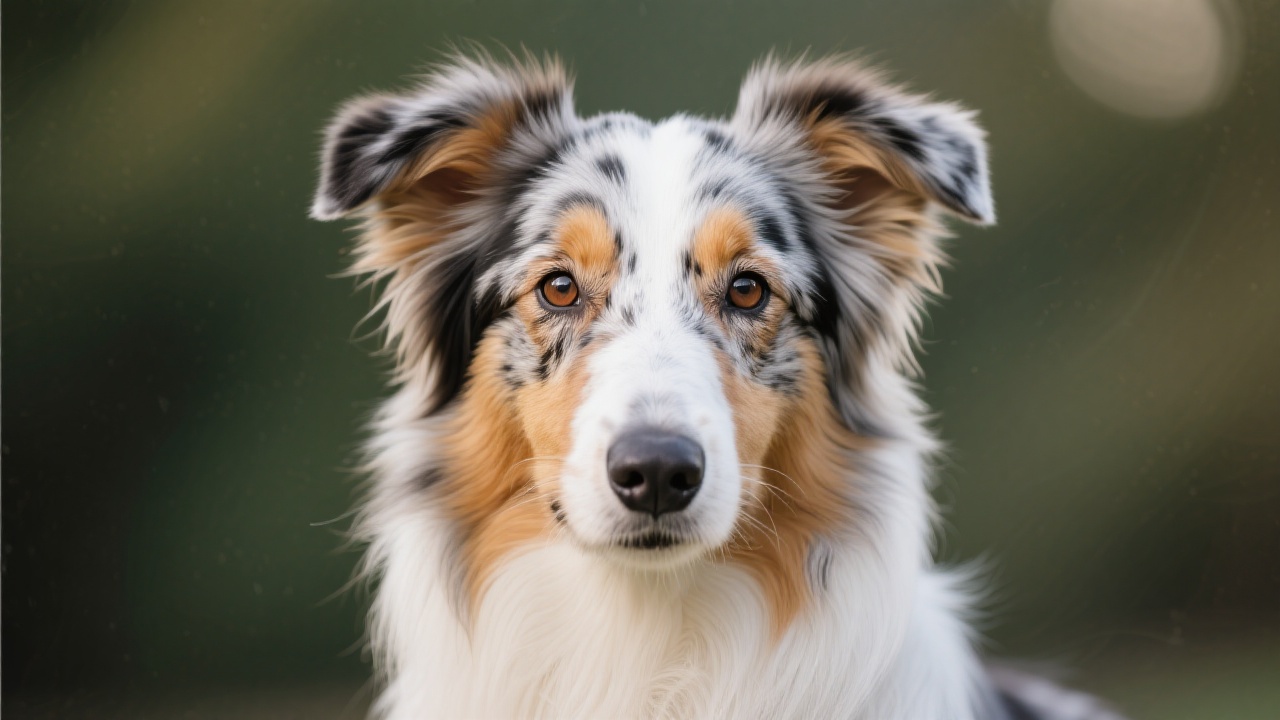 短毛柯利犬 主视图